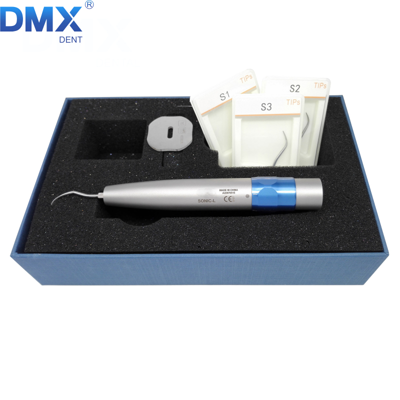 DMXDENT SONIC-L Dental Ultrasonic Air Perio Scaler Handpiece Hygienist With 3 Tips