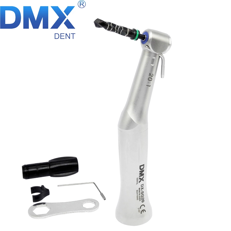 DMXDENT DX-SG20 Dental 20:1 Reduction Implant Low Speed Contra Angle Handpiece