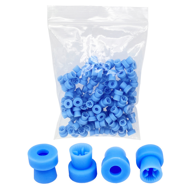 Dental Rubber Prophy Tooth Teeth Polish Polishing Cups Latch type brush