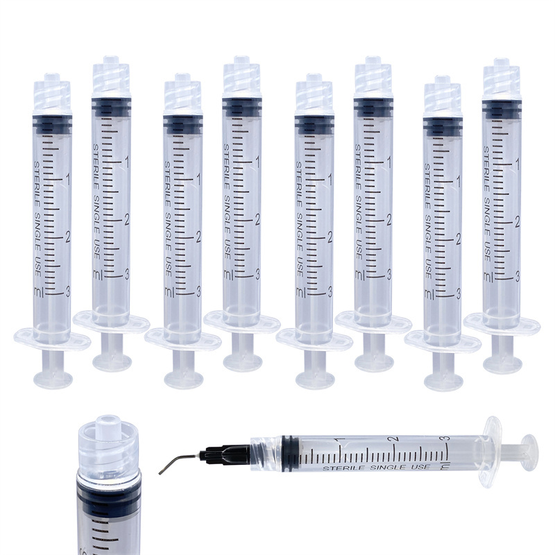 Dental Disposable Syringe Endo Refill Syringe Irrigation Tips with