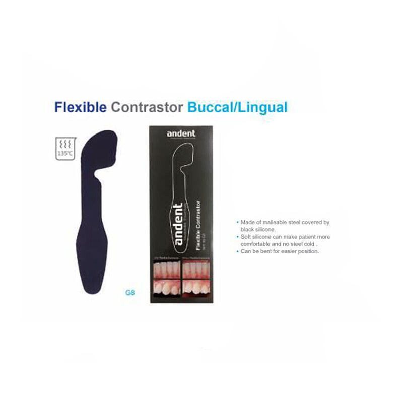 Dental Flexible Silicone Photo Contrast Board Contrastor Background Black 135℃