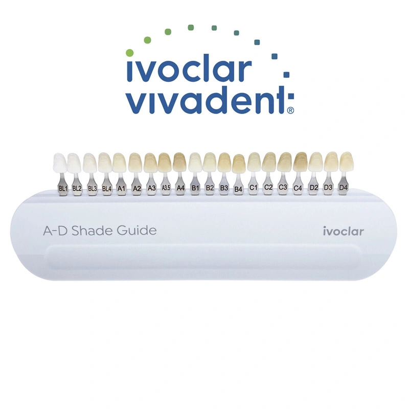 Dental Shade Guide A-D 16 Color Porcelain Teeth Guide 100