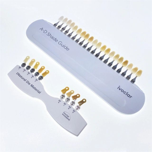 Ivoclar Vivadent Dental Teeth Shade Guide Colors Porcelain Material