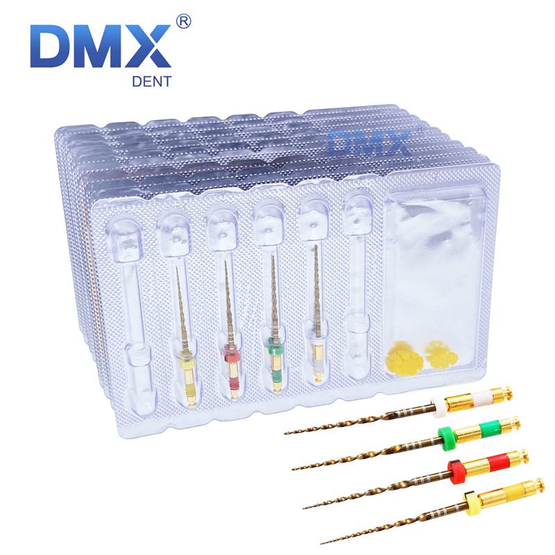 DMXDENT PT-ONE Gold Dental Endo Root Canal Files For Wave One RECIPROCATING