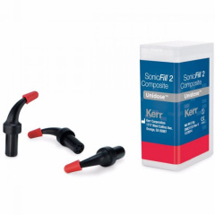 Dental Kerr SonicFill 2 Unidose Refill EXPORT PACKAGE - 0.25 g x 10/pk. One Step A2/A3 Shade