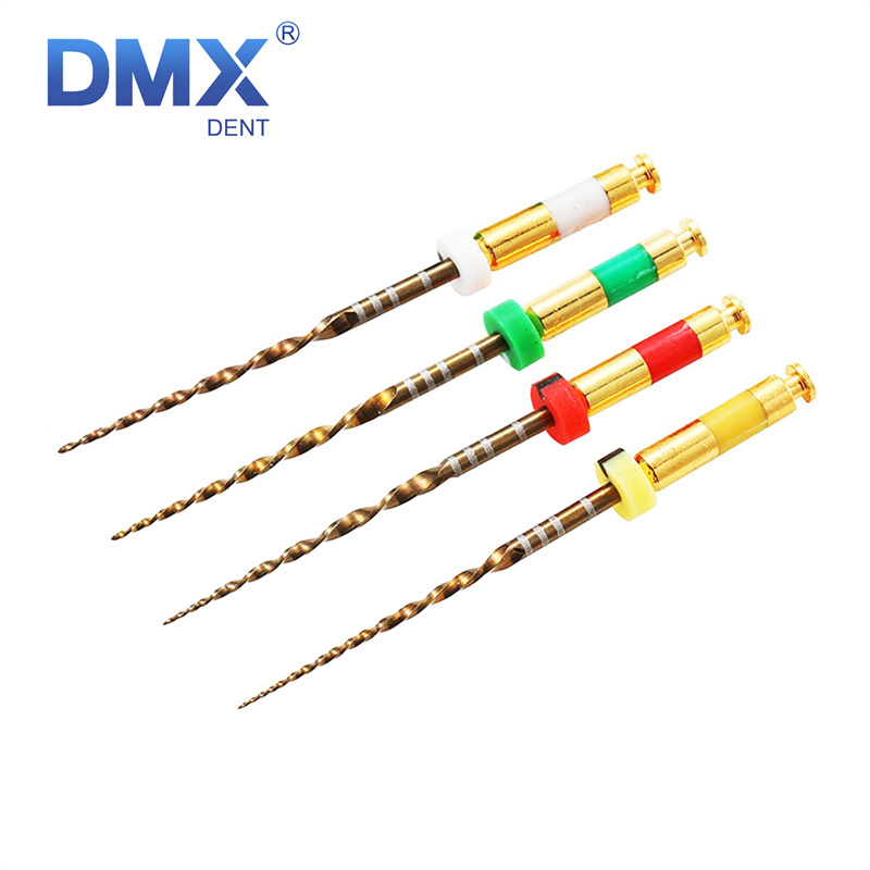 DMXDENT PT-ONE Gold Dental Endo Root Canal Files For Wave One RECIPROCATING