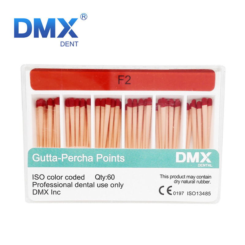 DMXDENT Dental Universal Endo Root Canal Gutta Percha Points F1/F2/F3/F1-F3