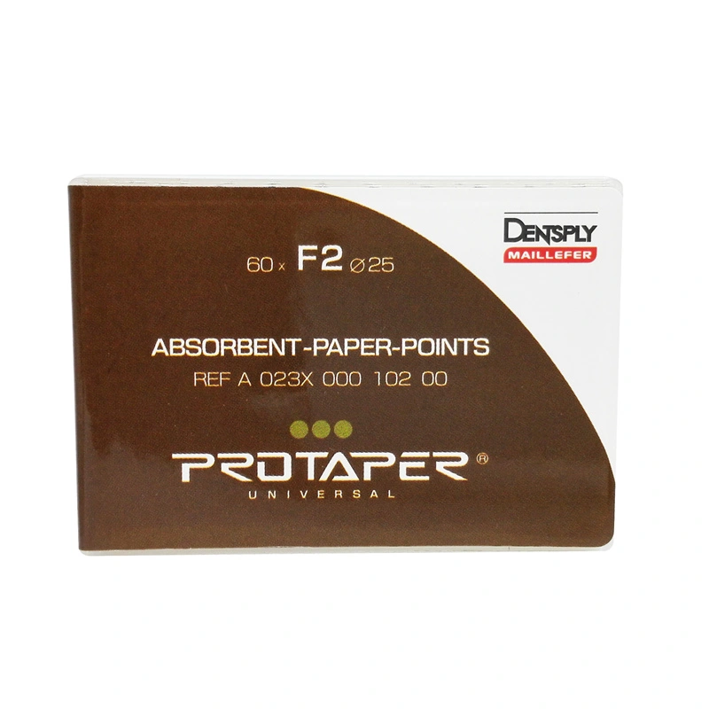 Punti di carta assorbente per uso dentale Endodonzia radice in fibra Punti di carta assorbente per uso dentale Endodonzia radice in fibra