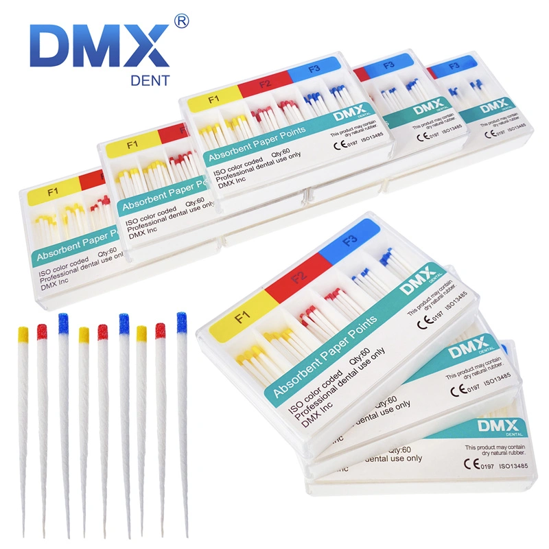 DMX Endodontic Absorbent Paper Points Taper 0.06 F1/F2/F3/F1-F3