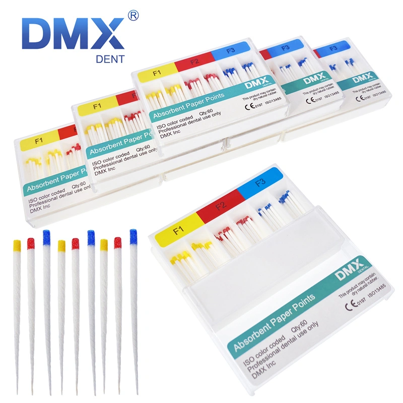 DMX Endodontic Absorbent Paper Points Taper 0.06 F1/F2/F3/F1-F3