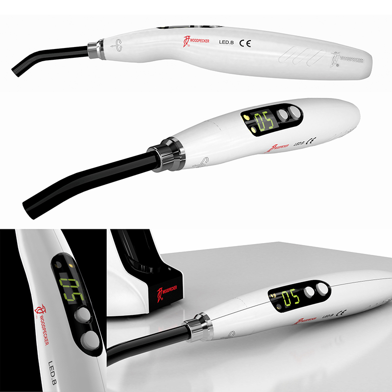 Dental LED Curing Light Lamp Wireless 5 Second 1400mw LED B Woodpecker