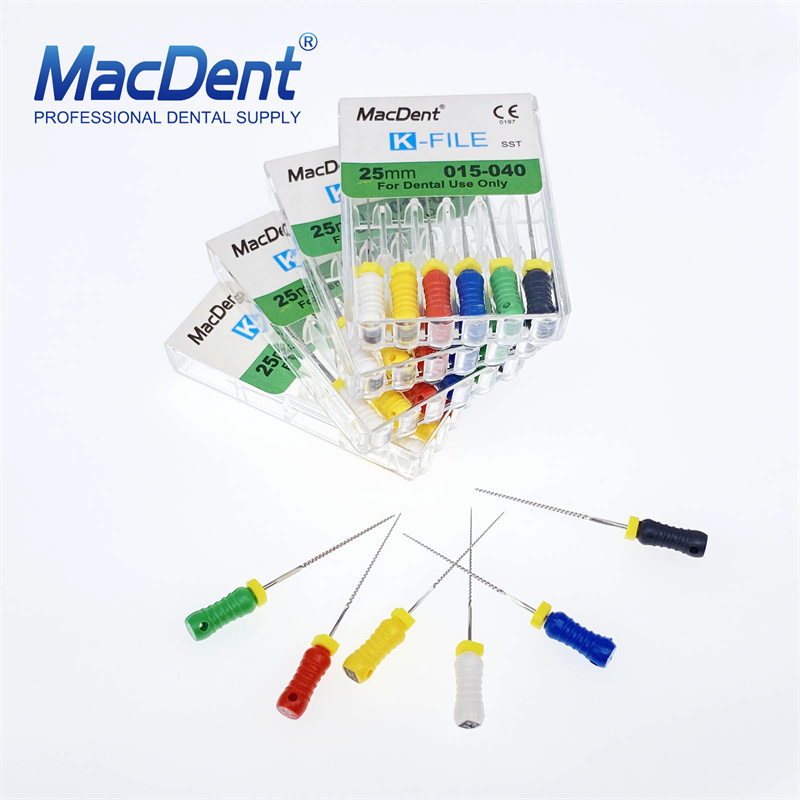 Macdent K-File Root Canal Hand Use Endo Endodontics Dental Files