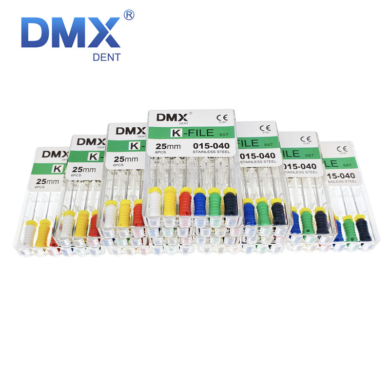 DMXDENT K-File Root Canal Hand Use Endo Endodontics Dental Files