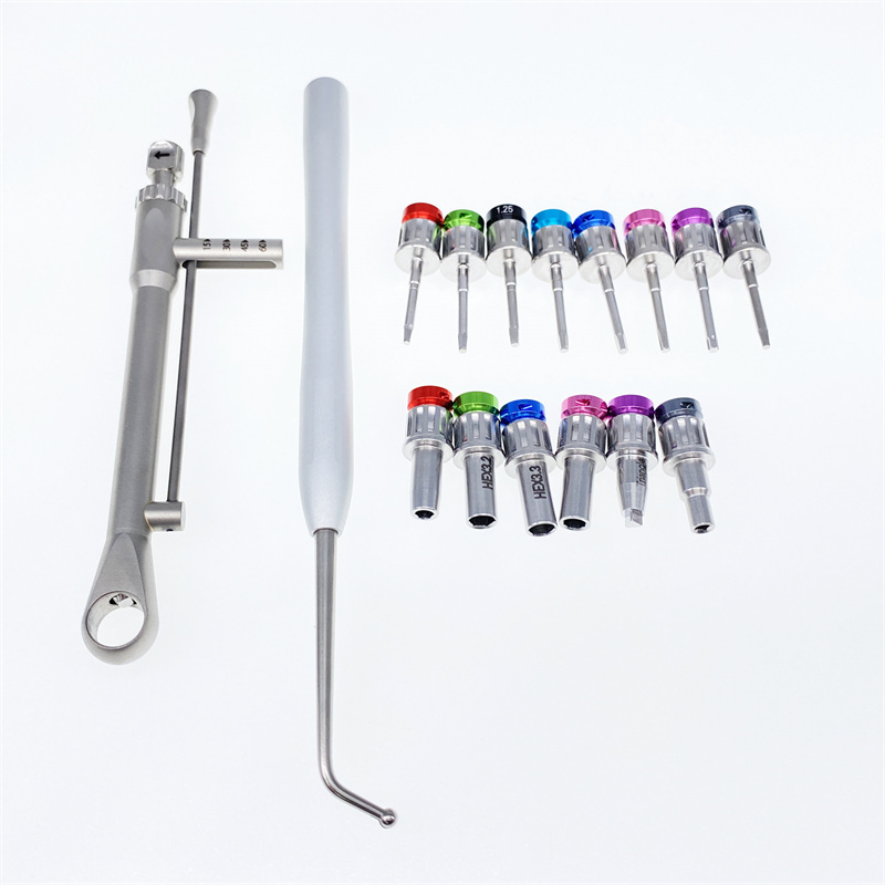 Dental Universal Implant Instrument Prosthetic Restoration Hand Driver Tool Kit