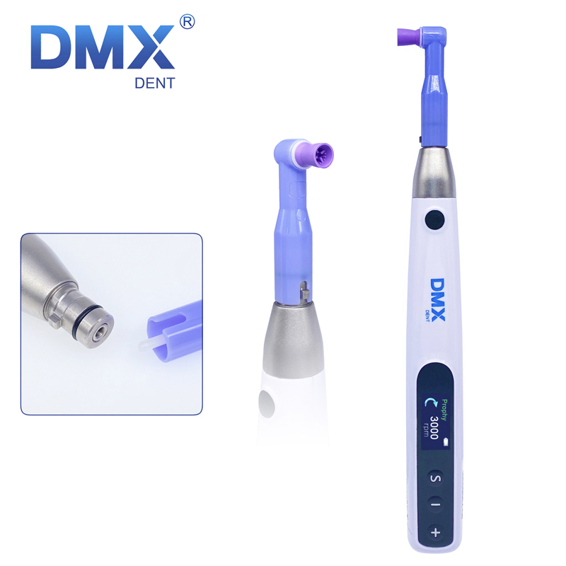 DMXDENT Dental Portable Hygiene Handpiece Cordless Rechargeable Prophy Motor