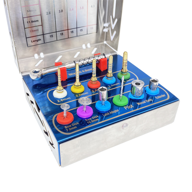 Dental Bone Expander Kit Sinus Lift With Saw Disks Implant Instruments