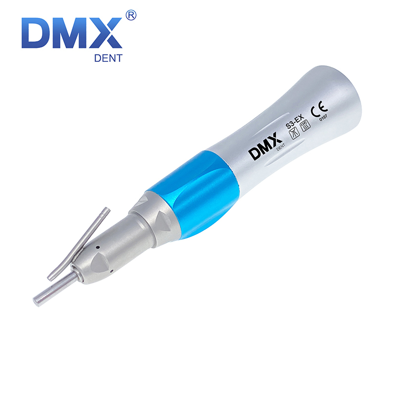 DMXDENT Dental Surgical Straight S3-EX Low Speed Handpiece 1:1 External Irrigation Pipe