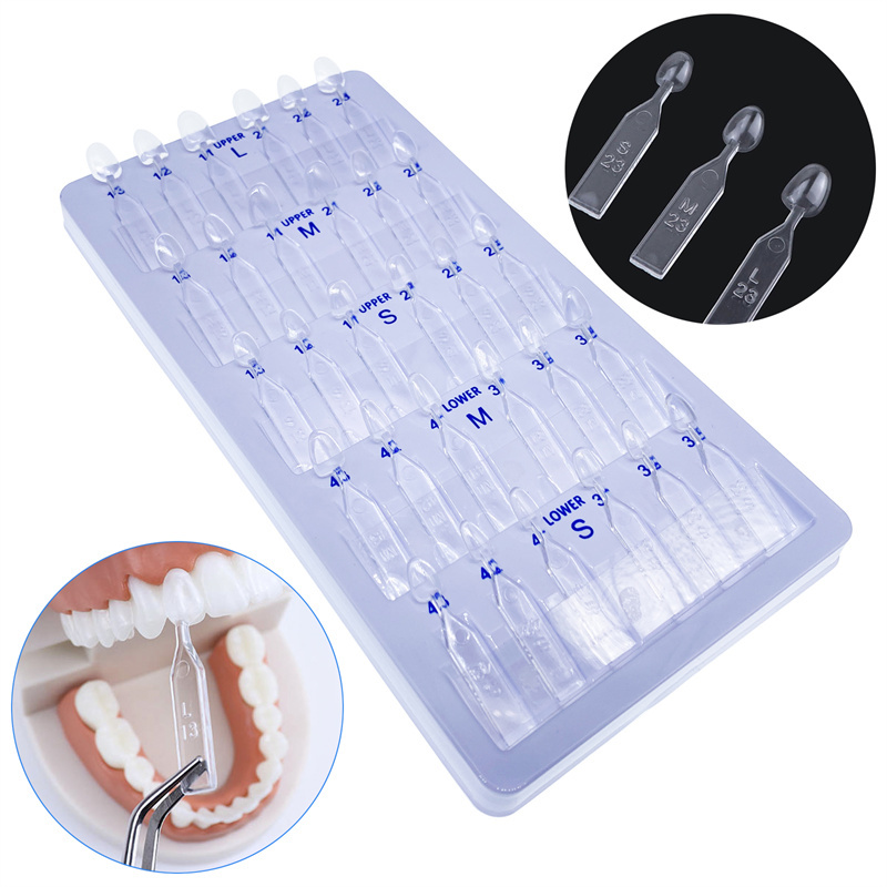 Dental Composite Resin Veneers Mould Light Cure Anterior Front Teeth