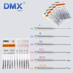 DMXDENT Gate Drill Dental Endodontic Root Canal Files 28mm/32mm