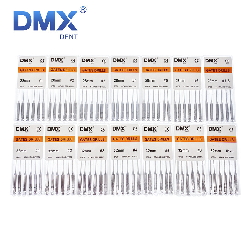 DMXDENT Gate Drill Dental Endodontic Root Canal Files 28mm/32mm