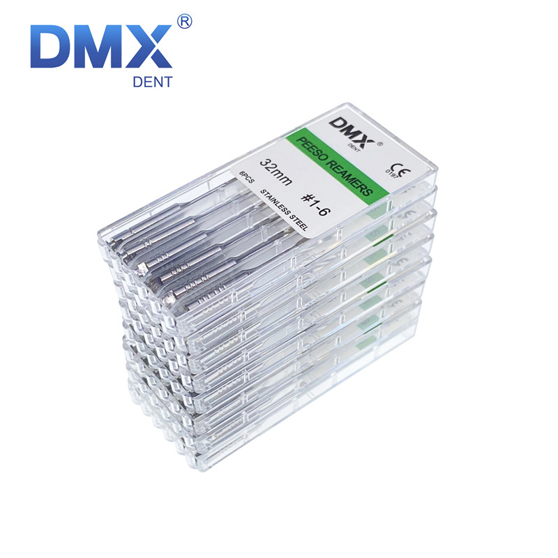 DMXDENT Peeso Reamers Dental Endodontic Root Canal Files 28mm/32mm