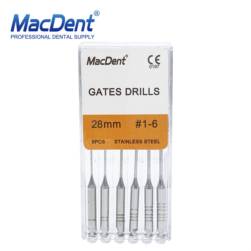 Macdent Gates Drill Dental Endodontic Root Canal Files 28mm/32mm