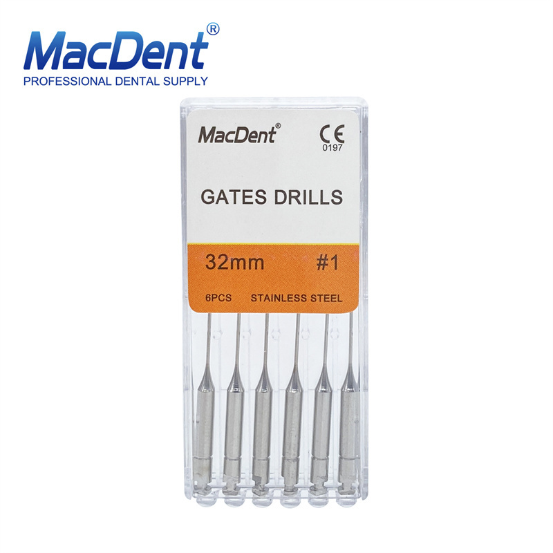 Macdent Gates Drill Dental Endodontic Root Canal Files 28mm/32mm