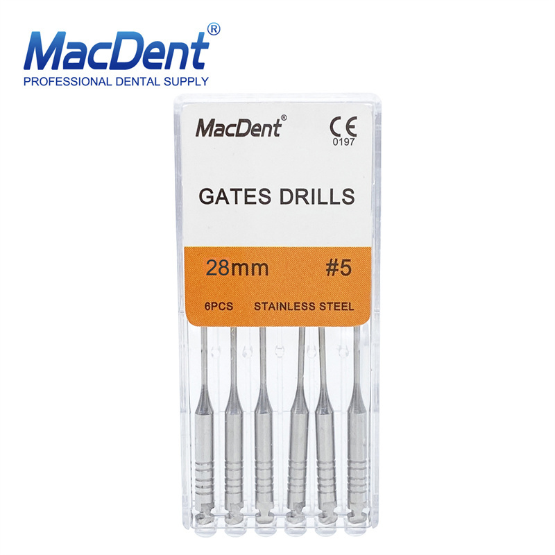 Macdent Gates Drill Dental Endodontic Root Canal Files 28mm/32mm