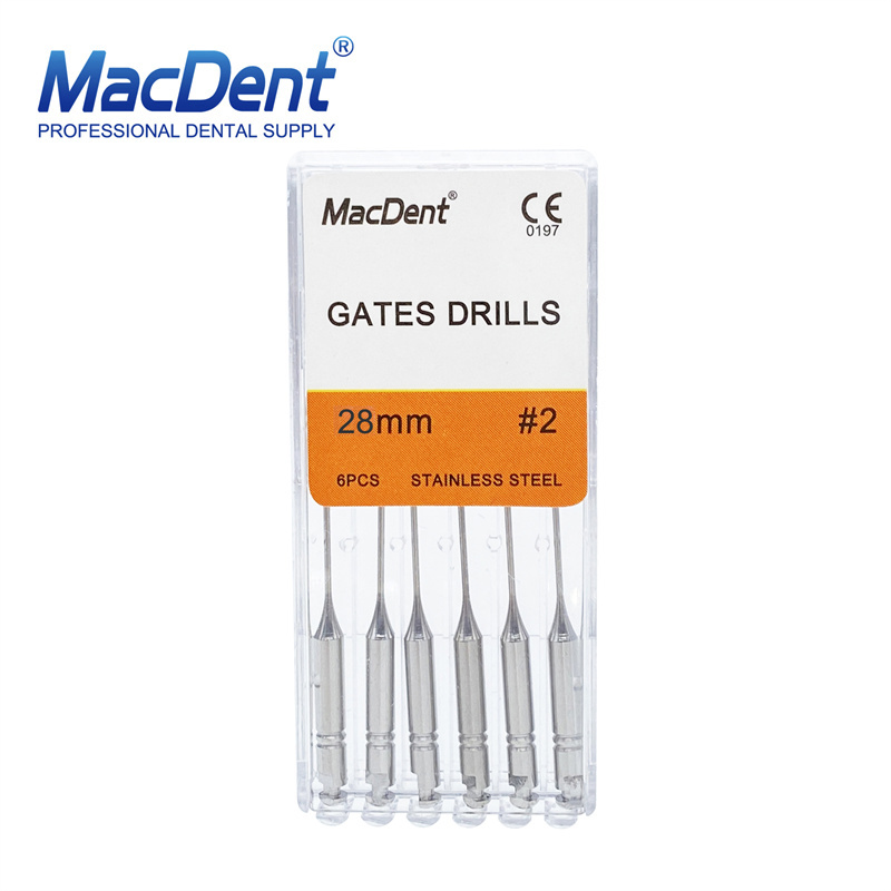 Macdent Gates Drill Dental Endodontic Root Canal Files 28mm/32mm