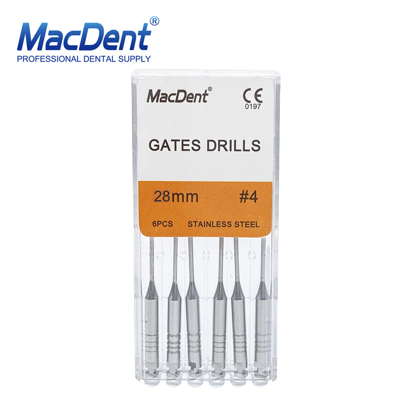 Macdent Gates Drill Dental Endodontic Root Canal Files 28mm/32mm