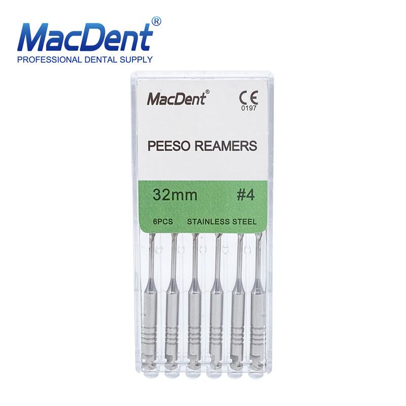 Macdent Peeso Reamers Dental Endodontic Root Canal Files 28mm/32mm