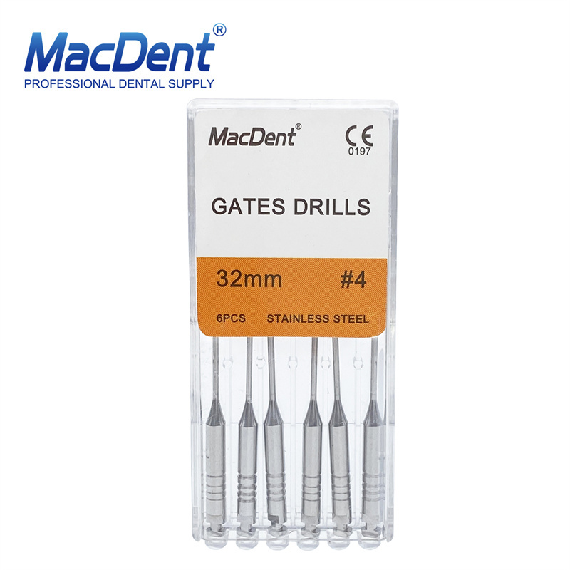 Macdent Gates Drill Dental Endodontic Root Canal Files 28mm/32mm