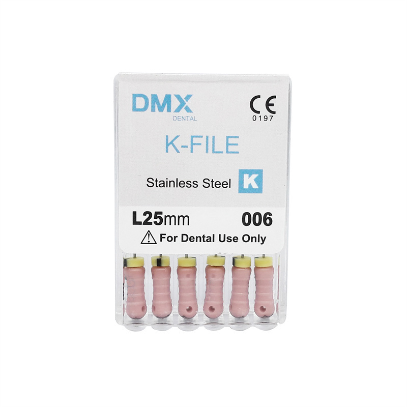 DMX Dental Endo Endodontics  Hand Use Root Canal K-File + Free Gift