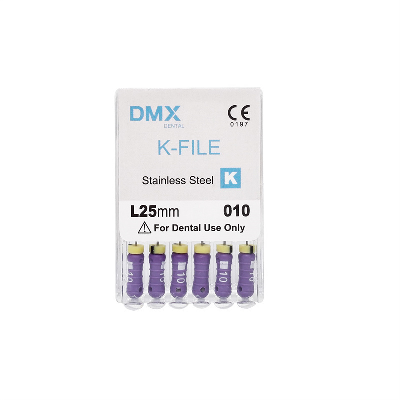 DMX Dental Endo Endodontics  Hand Use Root Canal K-File + Free Gift