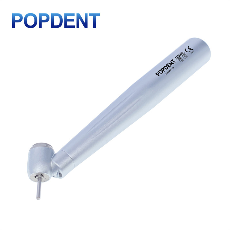 POPDENT Fiber Optic 45° Angled Dental High Speed Surgical Handpiece Fit NSK Style X450L,Kavo Style X450KL