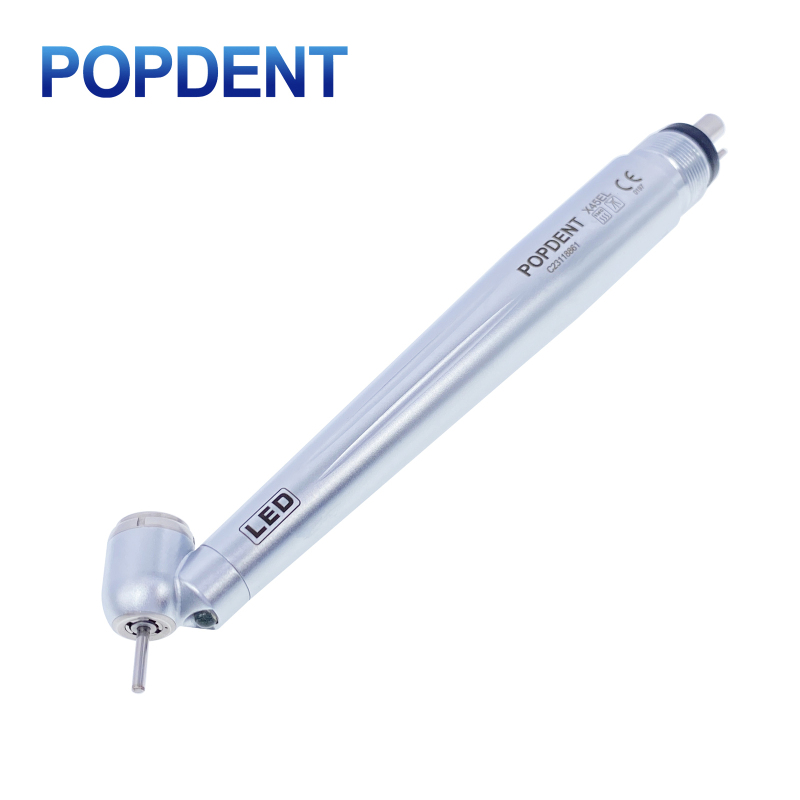 POPDENT X45EL E-Generator LED Dental 45° Surgical High Speed Handpiece Turbine