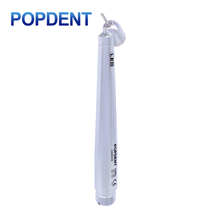 POPDENT X45EL E-Generator LED Dental 45° Surgical High Speed Handpiece Turbine