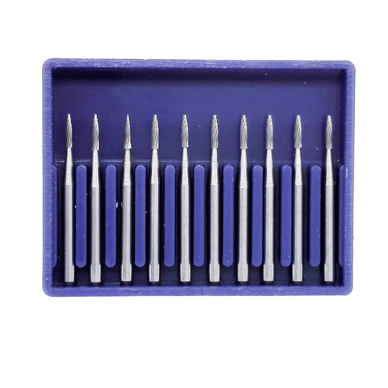 Dental Tungsten Carbide Burs Trimming & Finishing Flame burs 7901/7902/7903
