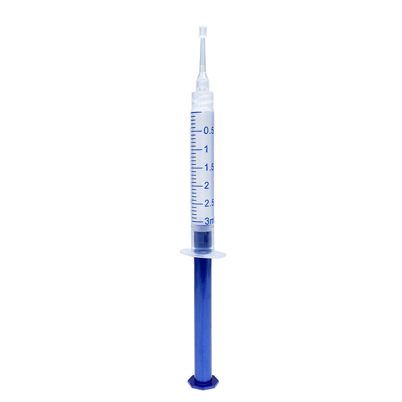 Dental Bleaching Peroxide Whitener Teeth Whitening Gel Syring 10 Pcs 44%