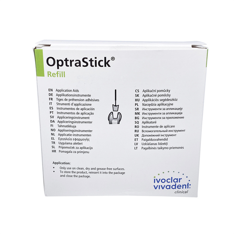Ivoclar Vivadent OptraStick Refill Dental Placement Instrument Suitable for Inlays and Onlays 48Pcs/ PK