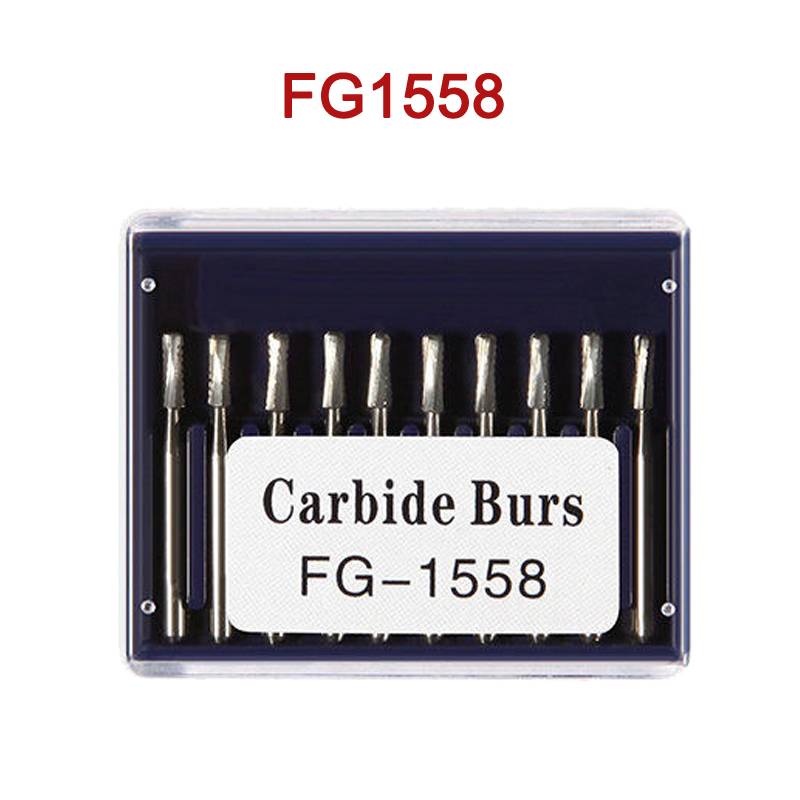 Dental Tungsten Carbide Tungsten Steel Burs for High Speed Handpiece FG1/2/3/4/5/6/7/8/245/330/556/557/558/701/702/701L/702L/1557/1558/1957/1958/7901/7902/7903