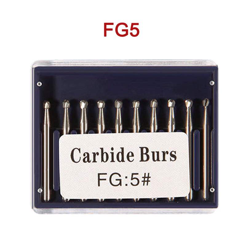 Dental Tungsten Carbide Tungsten Steel Burs for High Speed Handpiece FG1/2/3/4/5/6/7/8/245/330/556/557/558/701/702/701L/702L/1557/1558/1957/1958/7901/7902/7903