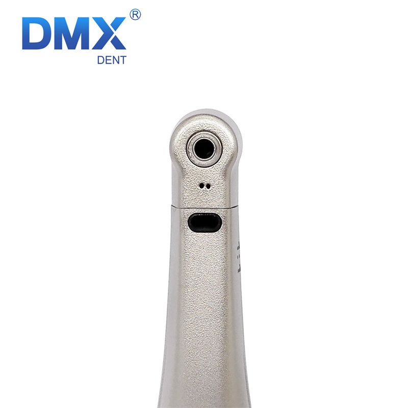 DMXDENT C8F Dental Fiber Optic LED 1:1 Contra Angle Low Speed Handpiece Fit NSK