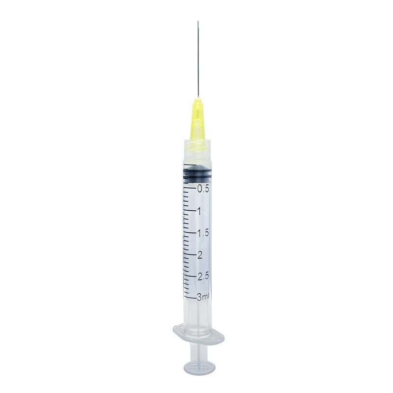 Dental Irrigation Syringes &amp; Tips, 3ml 27 Gauge ,3cc