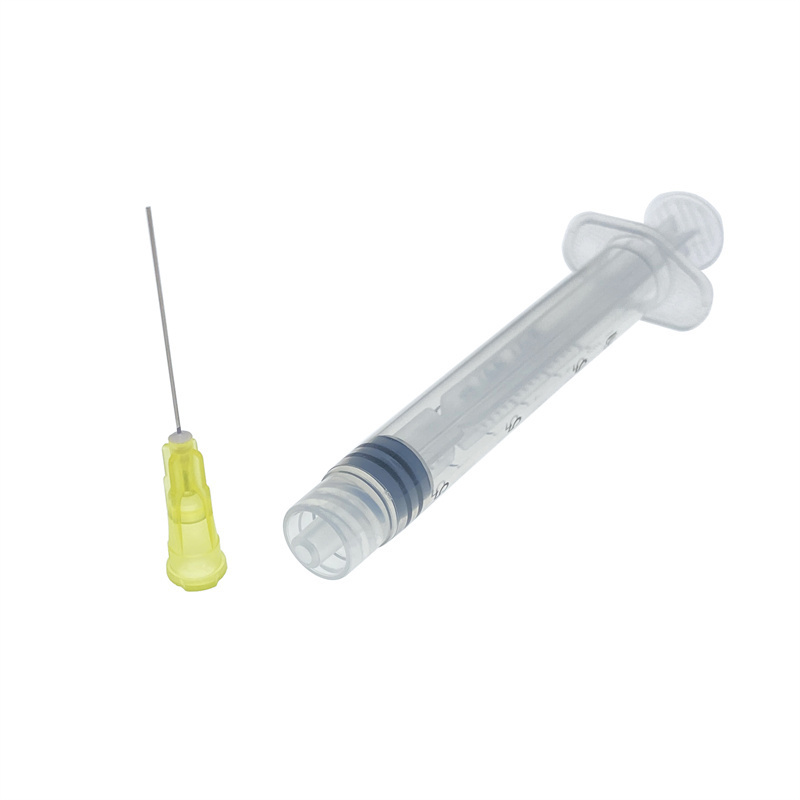 Dental Irrigation Syringes & Tips, 3ml 27 Gauge ,3cc