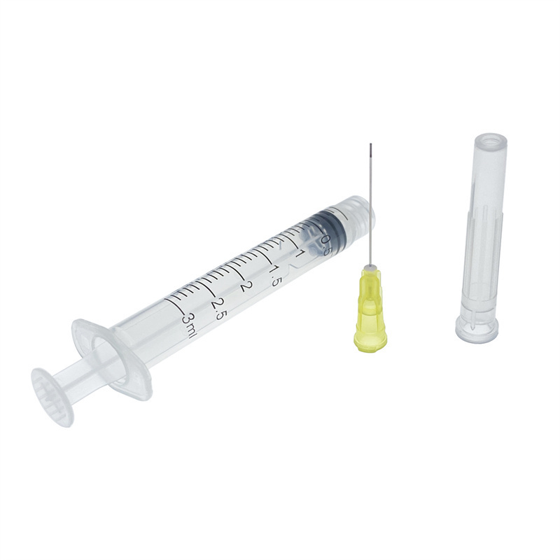 Dental Irrigation Syringes &amp; Tips, 3ml 27 Gauge ,3cc