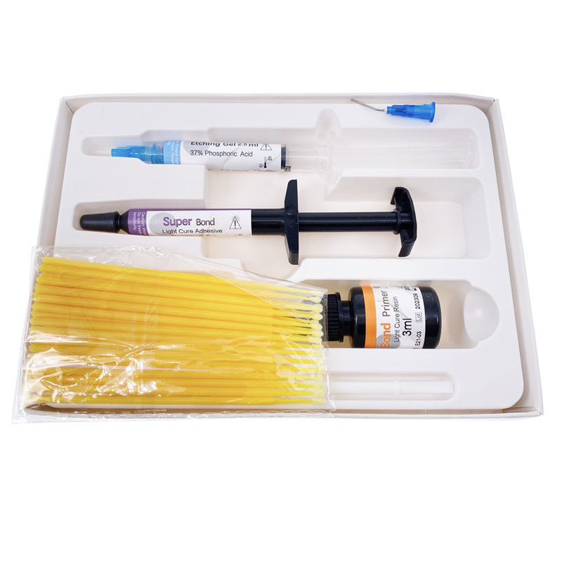 Dental Orthodontic Light Cure Bonding Adhesive Kit For Brackets Braces