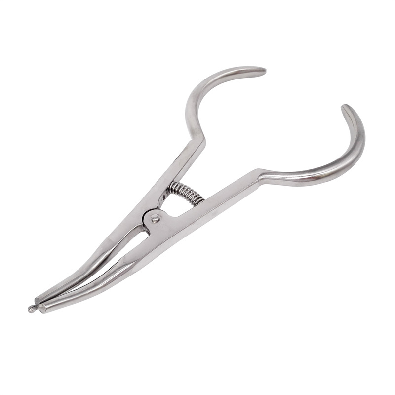Dental Orthodontic Separator Placing Circle Pliers Elastic Ligature Ties Forcep