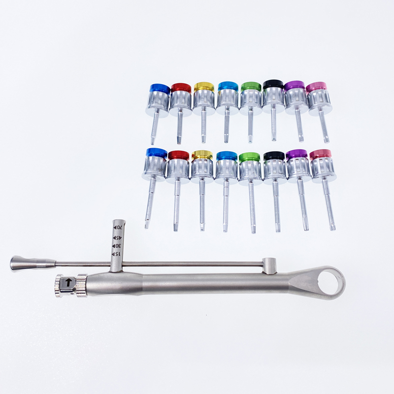 DMXDENT Dental Torque Wrench Screw Drivers Remover Universal Implant Prosthetic Ki