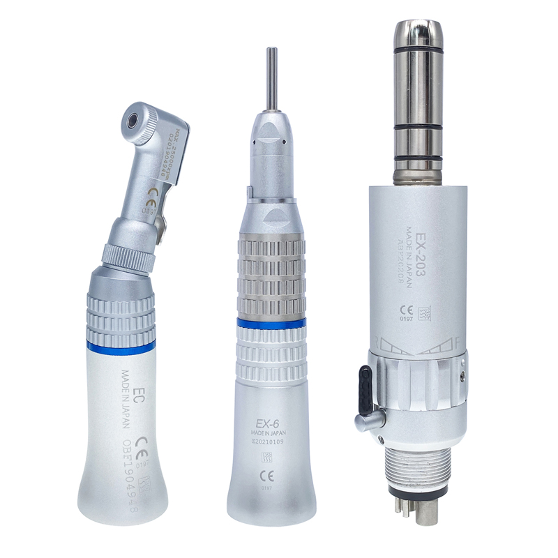 AZDENT E-Type Low Speed Dental Handpiece - Straight & Contra Angle Air Motor